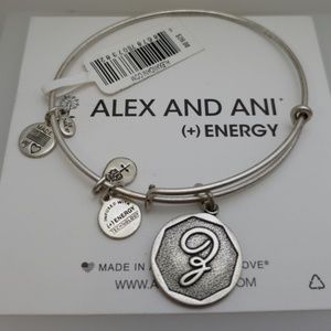NWT Alex and Ani Letter Z Bangle RS